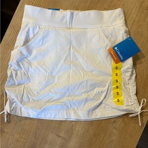 Columbia White Skirt